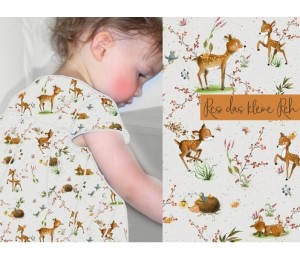 REST 24cm Bio Sweat Lillestoff - Resi das kleine Reh